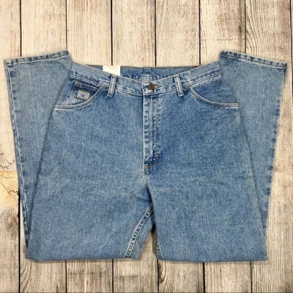 Vintage Wrangler High Waisted Mom Jeans Size 12 Petite - Picture 3 of 8